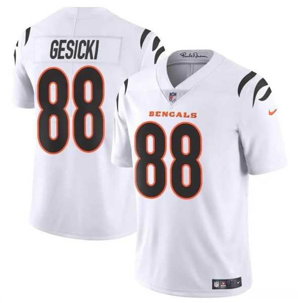 Men & Women & Youth Cincinnati Bengals #88 Mike Gesicki White Vapor Untouchable Limited Stitched Jersey->cincinnati bengals->NFL Jersey
